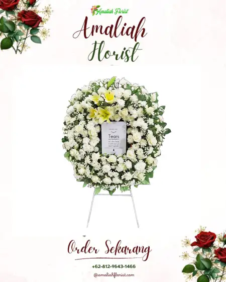 Krans Bunga Duka Tengkudak